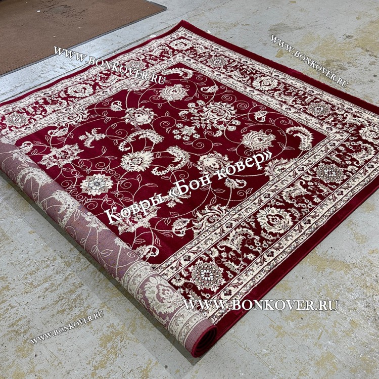 Турецкий Ковер Для гостиной дизайн 80 красный