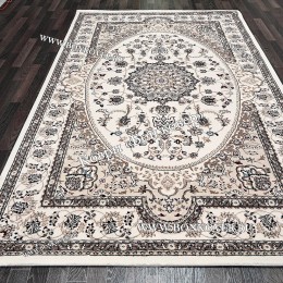 Турецкий Ковер Медальон дизайн 70 Бежевый