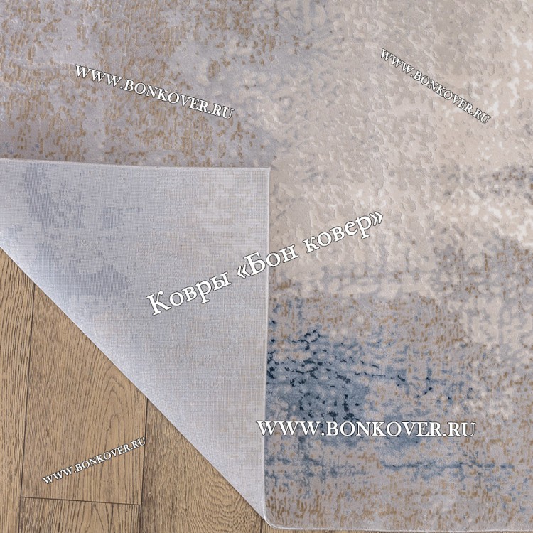 Современный Ковер Дизайн 080 Синий