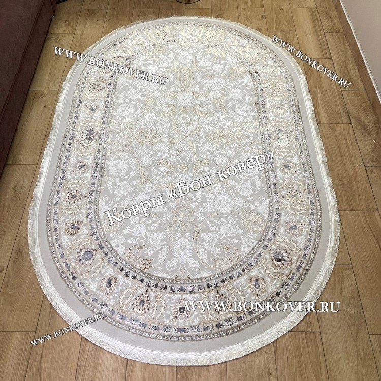 Ковер С Восточным Узором Арт 29678 Турция New Овальный