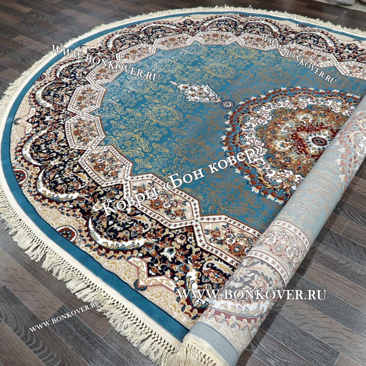 Турецкий Ковер С восточным Узором Дизайн 08 Овал