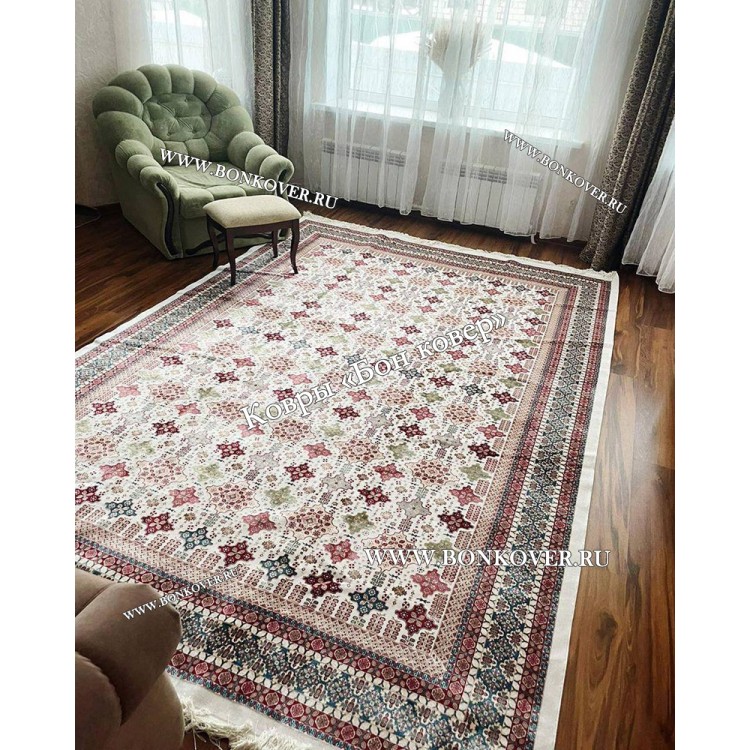 Ковер Для Гостиной Бамбуковый Шелк Дизайн 30631