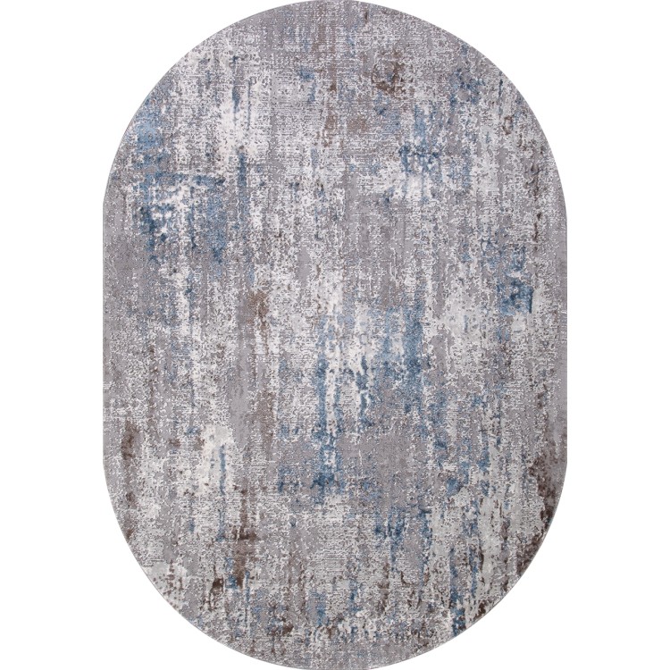 Ковер Armina 03856A BLUE / BLUE Овал