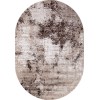 Ковер Armina 04047B DARK BROWN Овал
